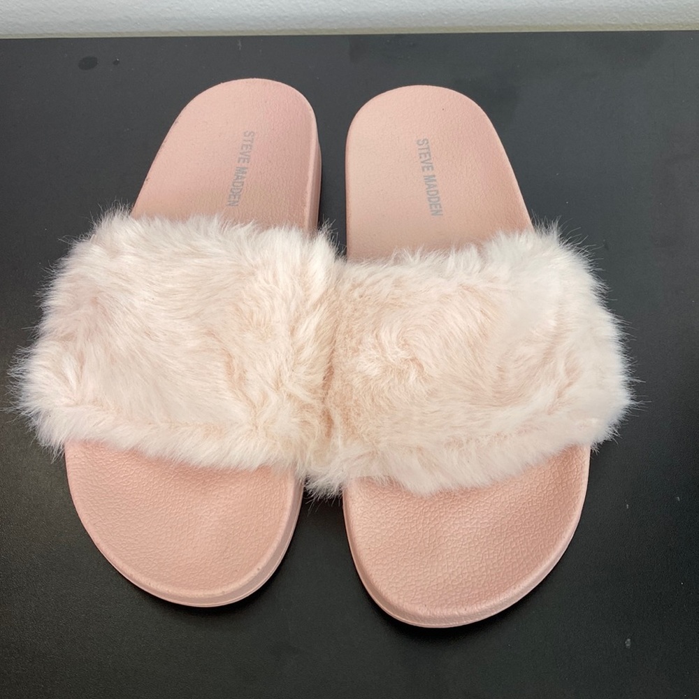 Furry slippers